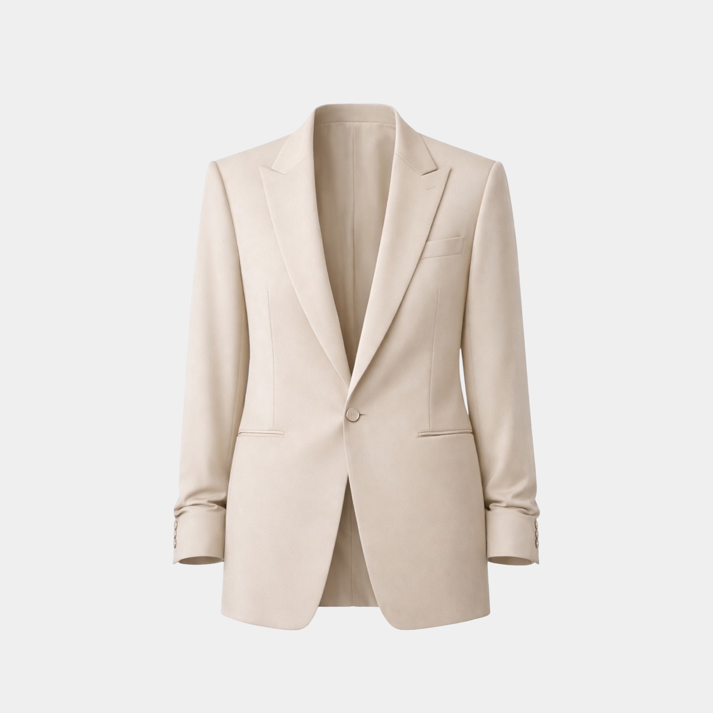 Veste coupe large (Sand)